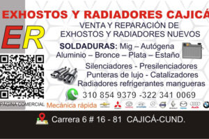 Exostos y radiadores Cajica ER