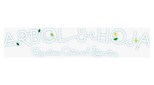 Árbol y Hoja repostería Artesanal interactiva log