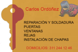 Carlos ordoñez soldador cajica