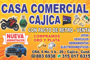 Casa comercial cajica