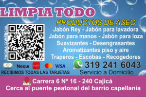 Limpia todo productos de aseo