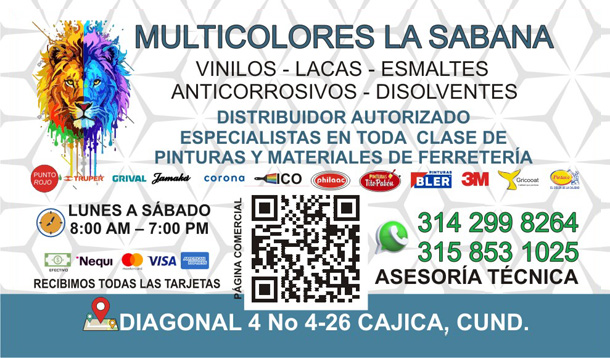 Multicolores la sabana LOG