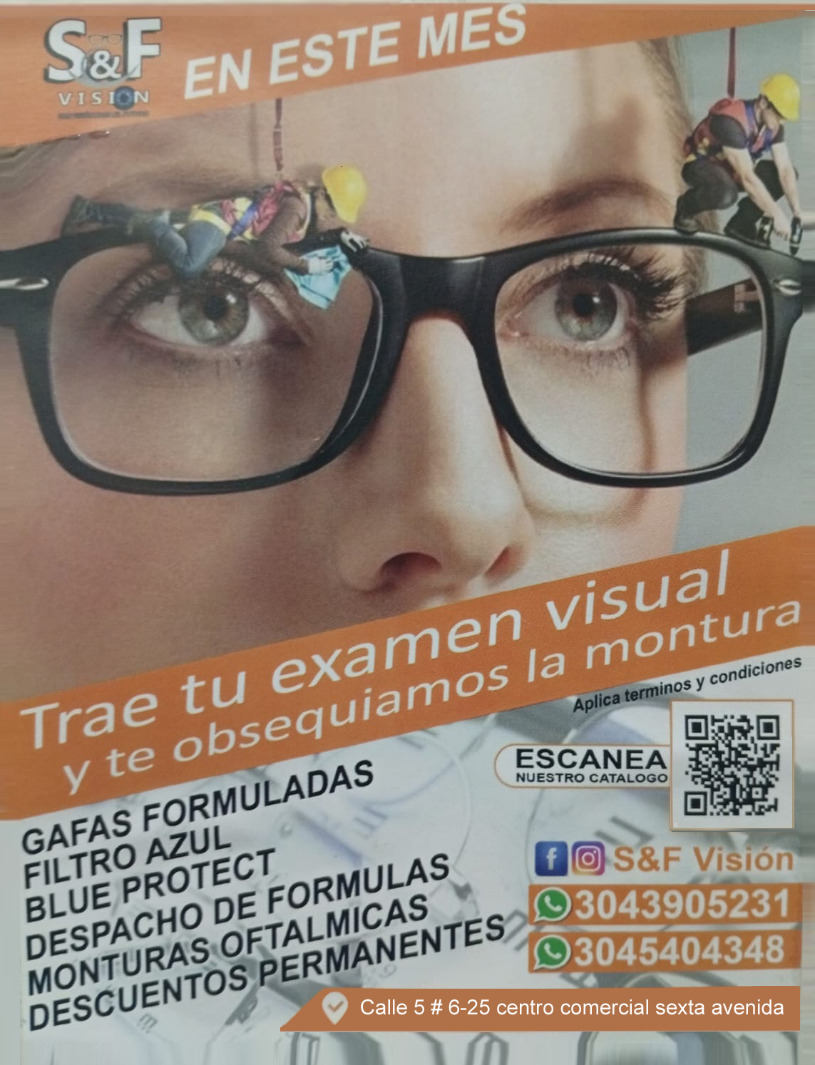 Óptica S&F visión log