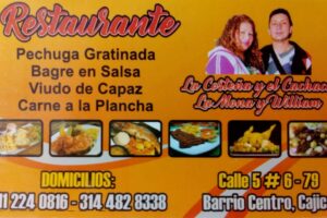 Restaurante La costeña y él cachaco “la Mona y William”