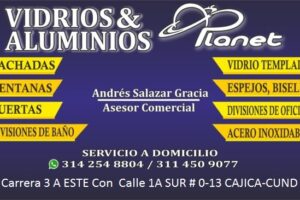 Vidrios Y Aluminios Planet